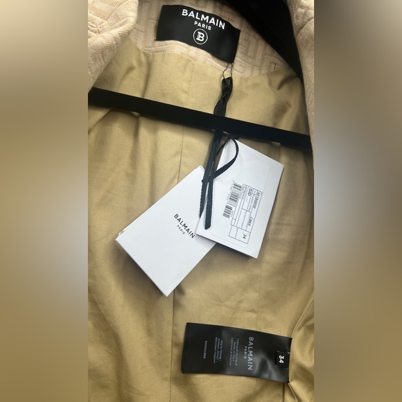 Balmain Jacquard Monogram Blazer - Picture 10 of 16